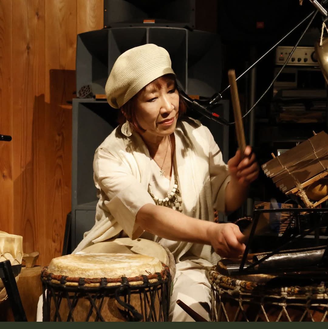 パーカッショニスト高田淳子さんと交差するあはひの世界